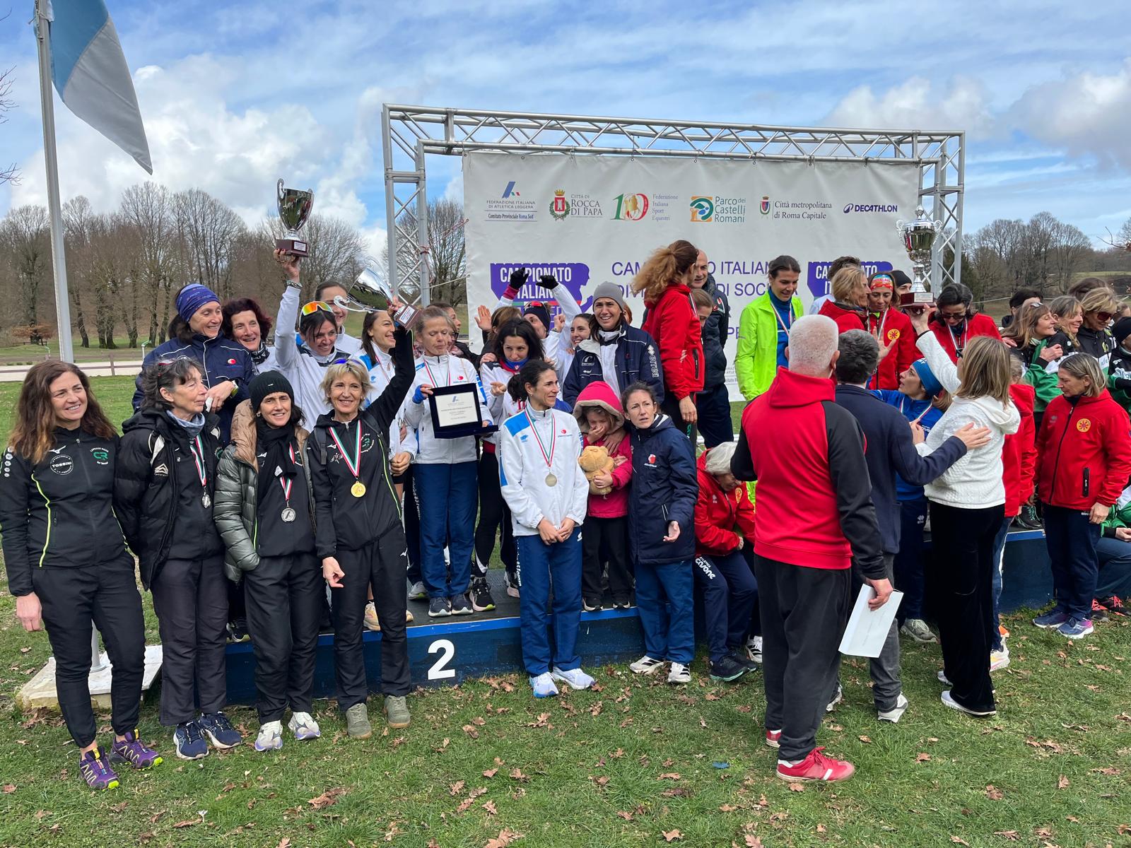 Foto di gara del Cambiaso Risso Running Team.